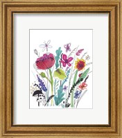 Framed 'Free Floral III' border=