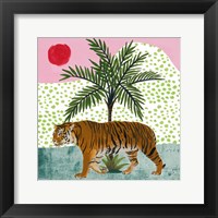 Framed Tiger at Sunrise II