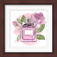 Framed 'Floral Scent II' border=