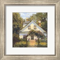 Framed 'Sweet Cottage II' border=