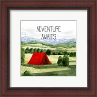 Framed 'Outdoor Adventure I' border=