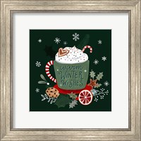 Framed 'Christmas Comforts II' border=