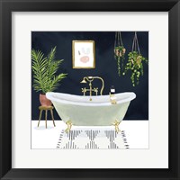 Boho Bath I Framed Print