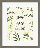 Framed Nursery Sentiment I