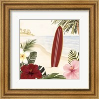 Framed 'Aloha II' border=