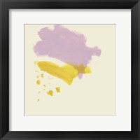 Framed Lemon & Lilac II