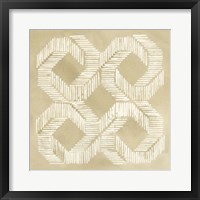 Framed 'Sand Stitch II' border=