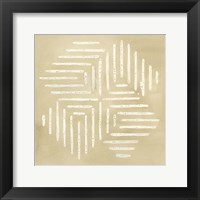 Framed 'Sand Stitch III' border=