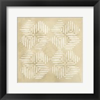 Framed 'Sand Stitch IV' border=