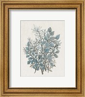 Framed 'Leaf Arrangement I' border=