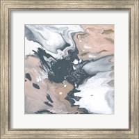 Framed 'Pastel Illusion IV' border=