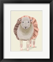 Framed Ballet Sheep 1