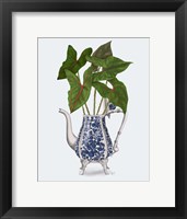 Framed Chinoiserie Vase 4, With Plant