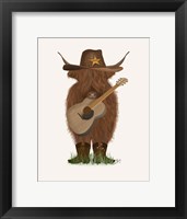 Framed Cow Cowboy