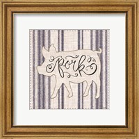 Framed 'Pork' border=