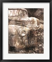 Framed Vintage Truck Front