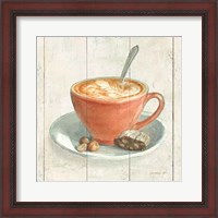 Framed 'Wake Me Up Coffee III' border=