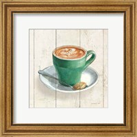 Framed 'Wake Me Up Coffee II' border=