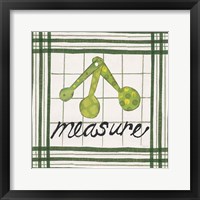 Cool Kitchen Measure Framed Print