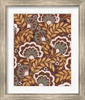 Framed 'Boho Floral VII' border=