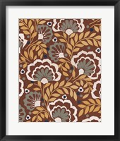 Framed Boho Floral VII