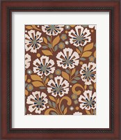 Framed 'Boho Floral VI' border=