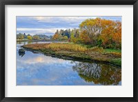 Framed Estuary Autumn