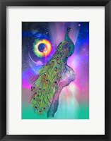 Framed Cosmic Peacock