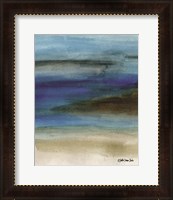 Framed 'Coastal Abstraction 1' border=