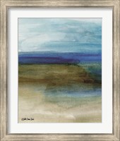 Framed 'Coastal Abstraction 2' border=