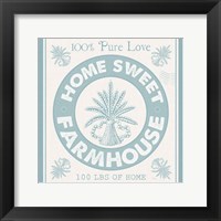 Framed 'Vintage Farmhouse I' border=