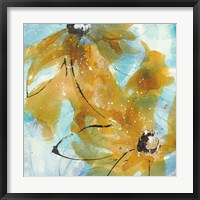 Amber Blue I Framed Print