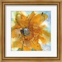 Framed 'Amber Gold II' border=