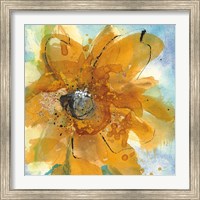 Framed 'Amber Gold II' border=