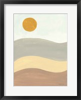 Retro Abstract II Framed Print