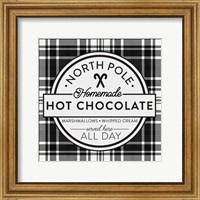 Framed 'Plaid Holidays II' border=