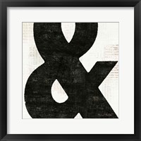 Framed Punctuated Black Square  III