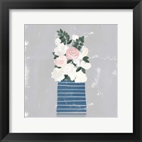Contemporary Flower Jar II Framed Print