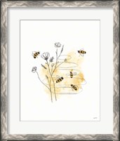 Framed 'Bees and Botanicals I' border=