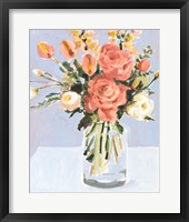 Framed 'Undone Arrangement II' border=