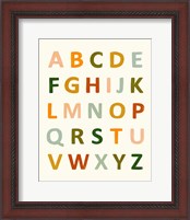 Framed 'ABC 123 I' border=