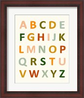 Framed 'ABC 123 I' border=