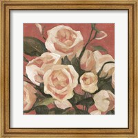 Framed 'Rose Tangle II' border=