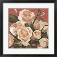 Rose Tangle II Framed Print