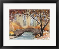 Framed Autumn in New York - Study I