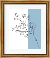 Framed 'Sweet Stems I' border=