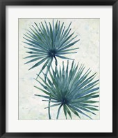 Framed 'Palm Leaves I' border=