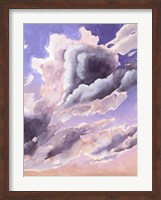 Framed Amethyst Cumulus II