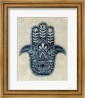 Framed 'Day Eye Hamsa II' border=