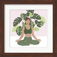 Framed 'Namaste Home I' border=